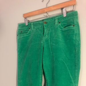 Vineyard Vines Green Corduroy Pants